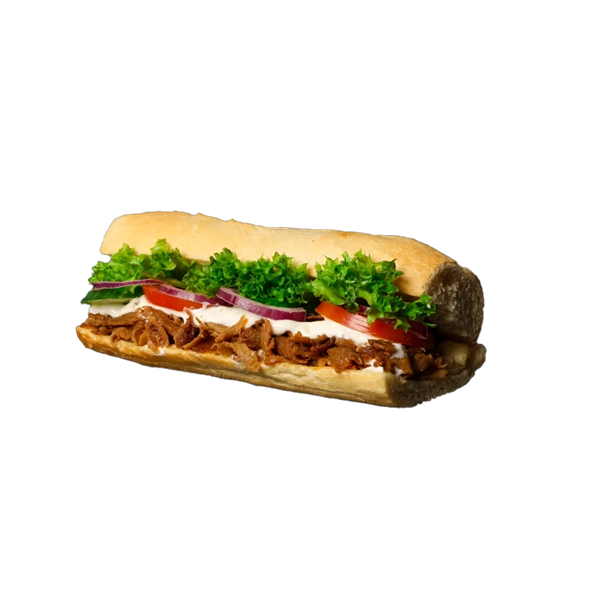 2 x Oksekebab sandwich