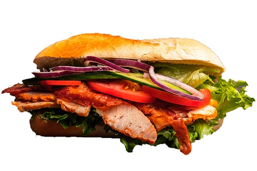 Kylling & bacon sandwich