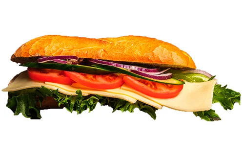 Vegetar m. ost sandwich