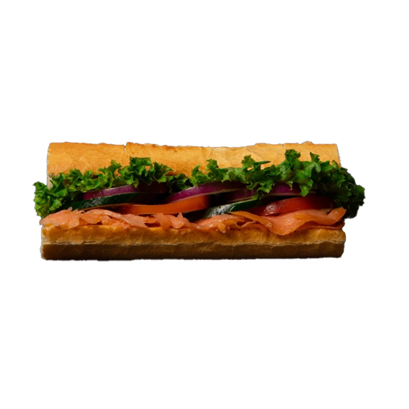 Røget laks m. dilddressing sandwich